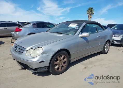 2005 Mercedes-Benz Clk 320 from USA, damaged, VIN WDBTK65J65F117306